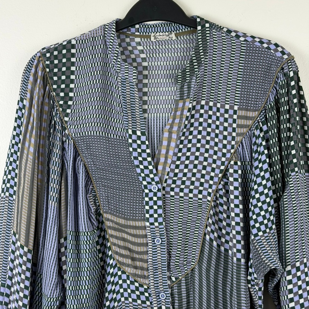 Intimately Free People Womens Patchwork Checkered… - image 4